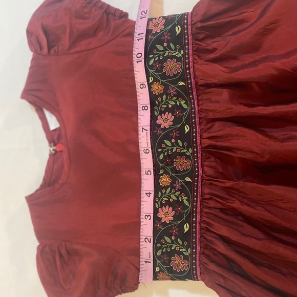 Hanna Andersson red dress, holiday formal wear - Picture 4 of 12